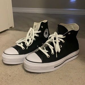 BRAND New platform high top converse